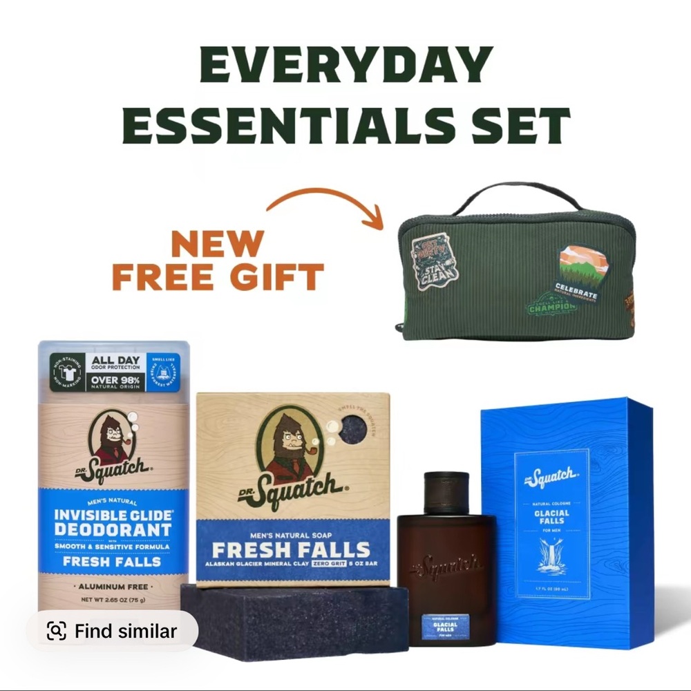 Dr. Squatch gift set NEW✨